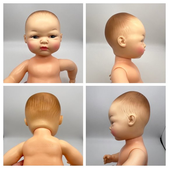 Horsman 13” BYE LO Baby Doll Drinks & Wets Molded Hair 1970’s w/ OUTFITS - Picture 14 of 15